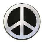 4" Peace Sign Car Emblem - 10 pack peace, sign, peace sign, peace symbol, car emblem,car sticker, car badge, badge