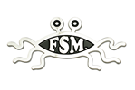 5" Metal Flying Spaghetti Monster Car Emblem (single) metal, flying spaghetti monster, car, emblem, fsm,plaque